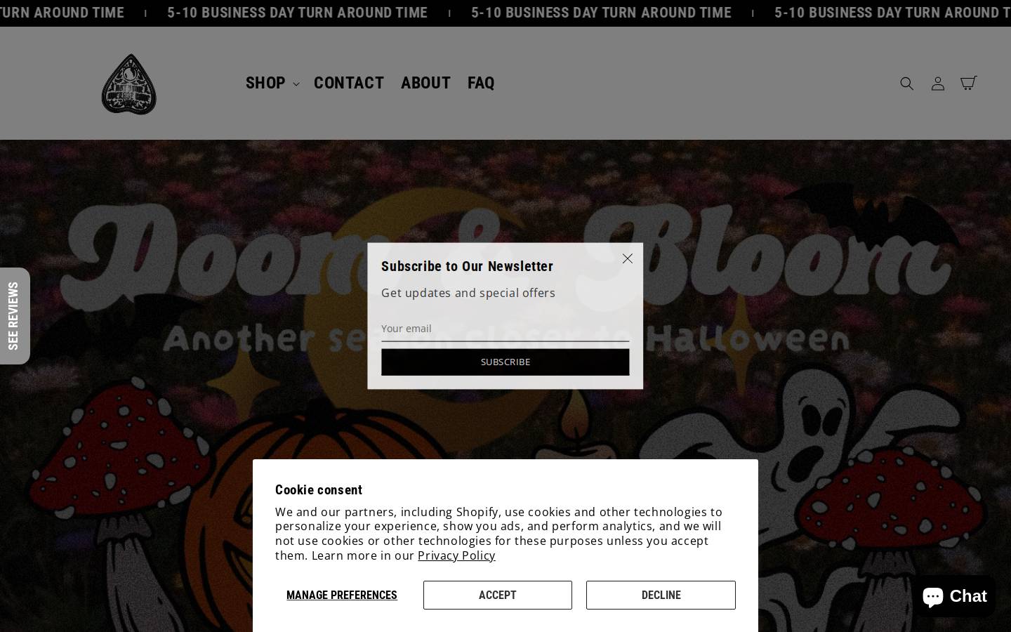Not Your Average Babe homepage screenshot