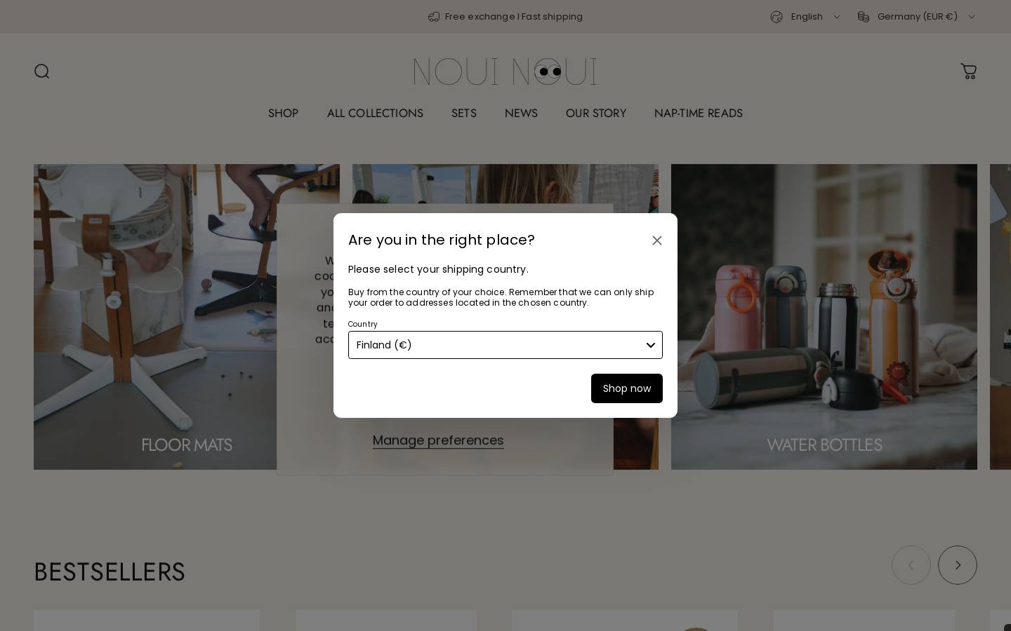 NOUI NOUI homepage screenshot