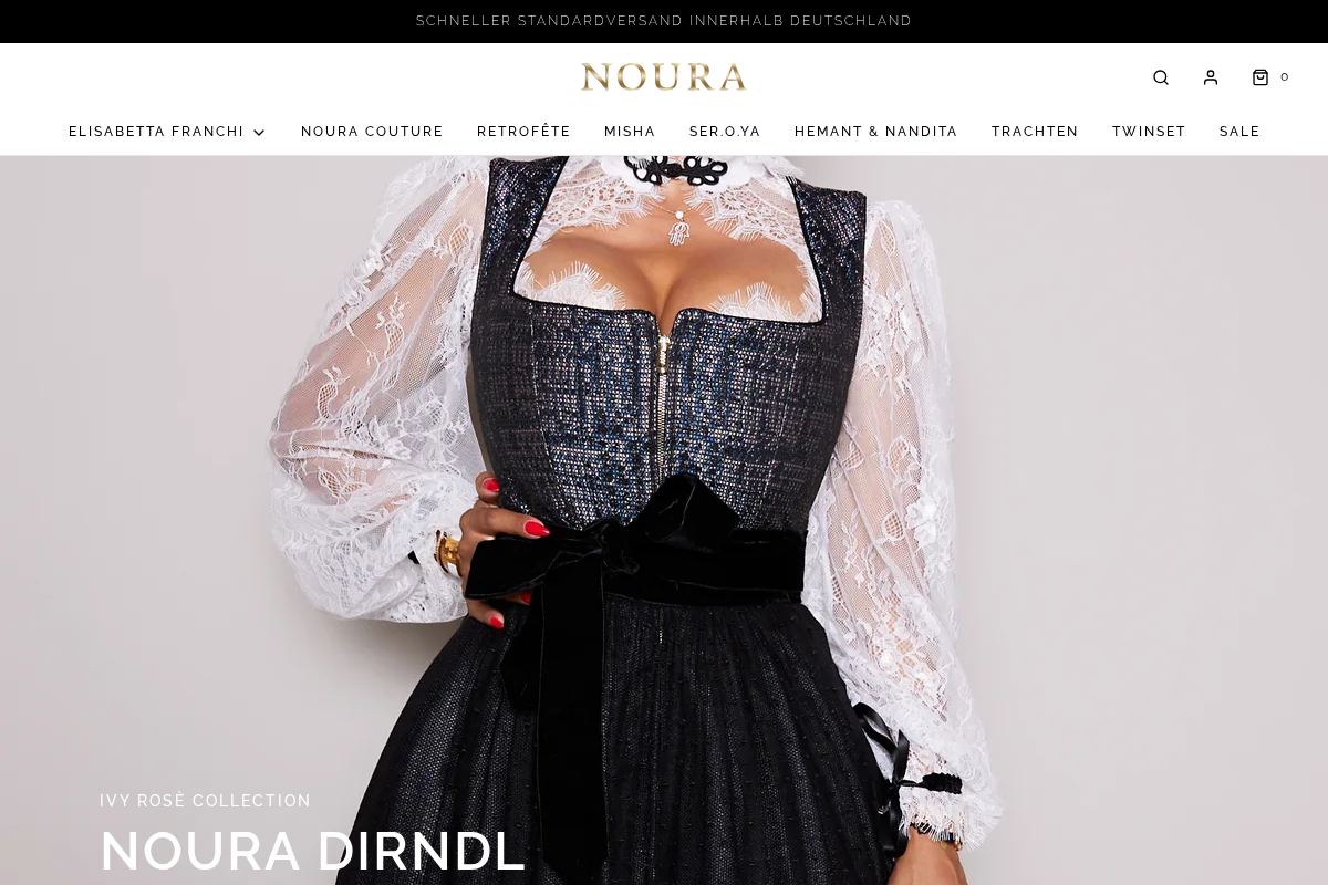 Nouraonline homepage screenshot