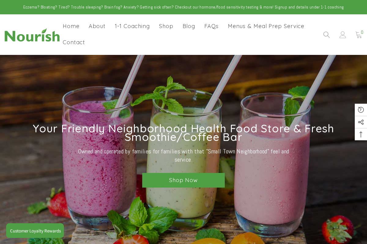 nourishcanada.shop homepage screenshot