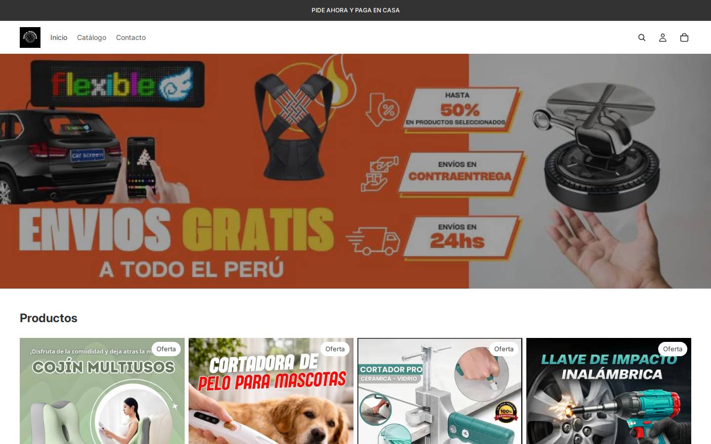 novaimportspe.com homepage screenshot