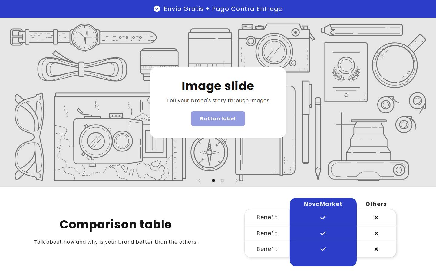 novamarketstudio.com homepage screenshot