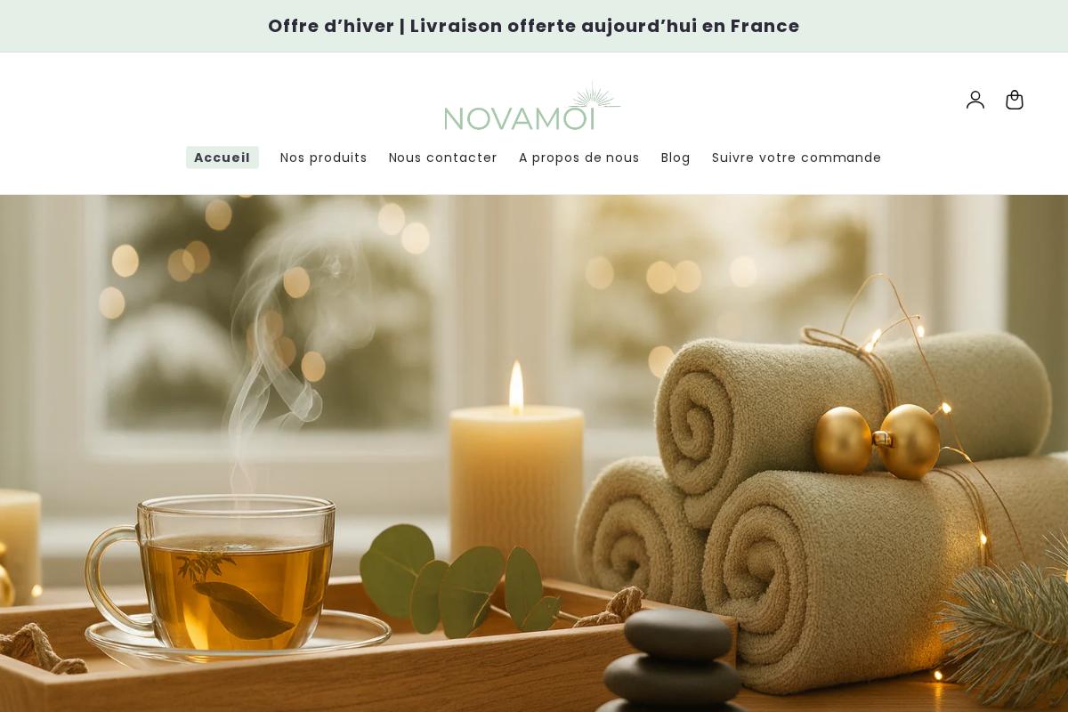 Novamoi homepage screenshot