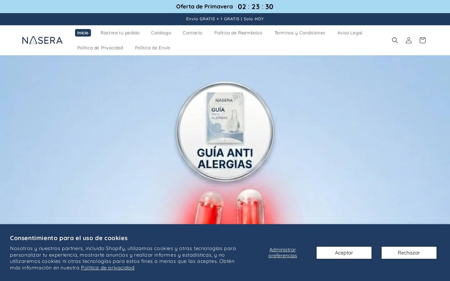 novany.store homepage screenshot