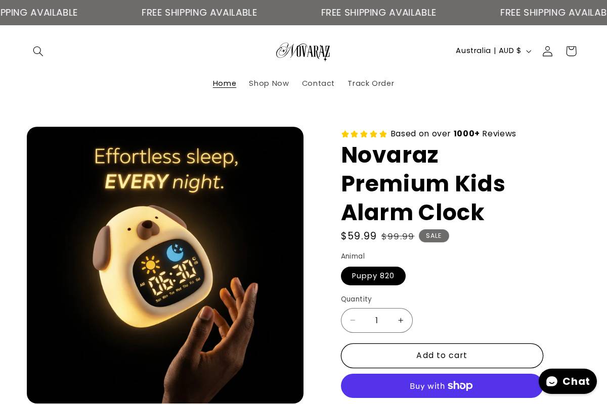 novaraz.com homepage screenshot