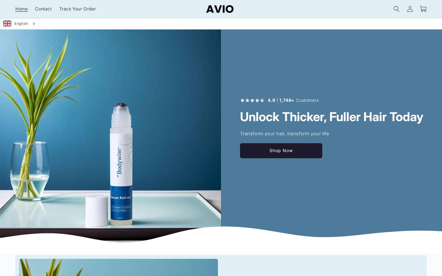 novarebeautyco.com homepage screenshot