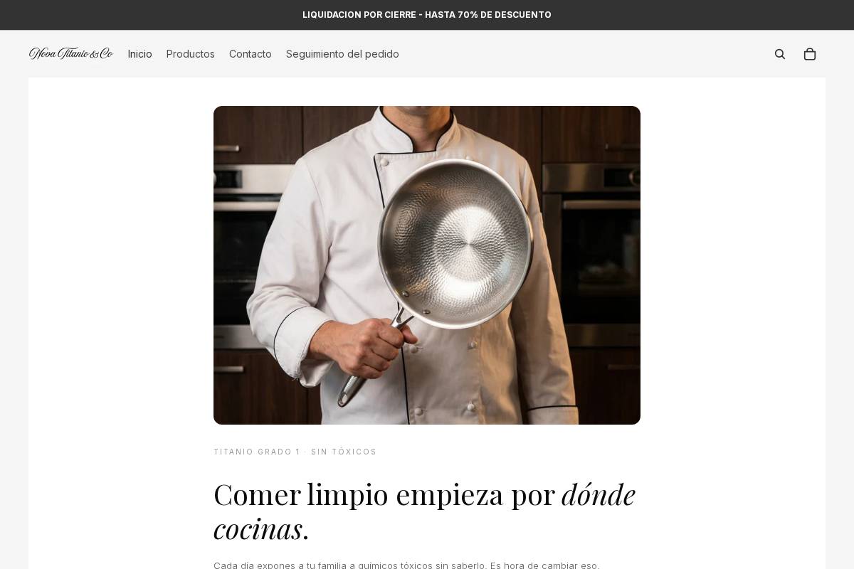 novatitanio.com homepage screenshot