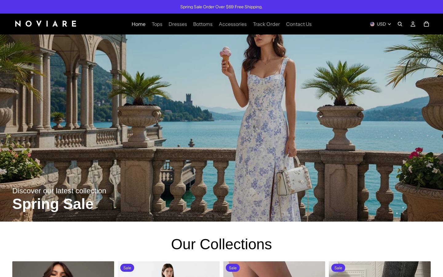 noviare.com homepage screenshot