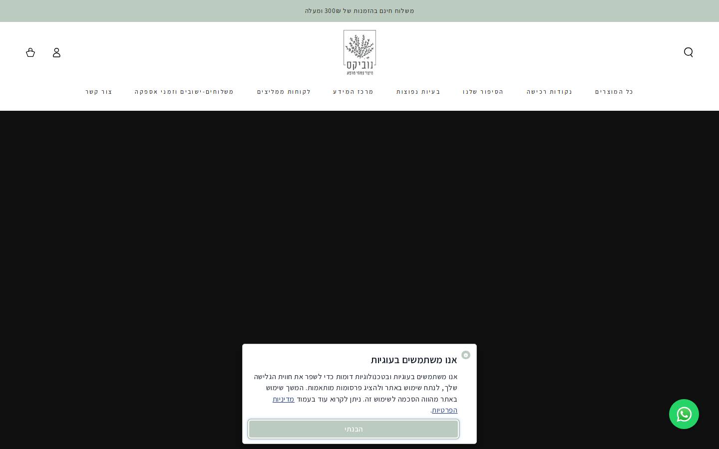 noviks.co.il homepage screenshot