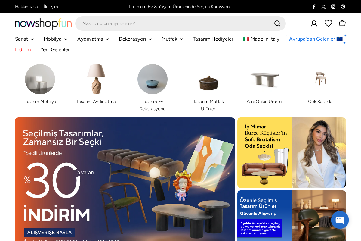 nowshopfun.com homepage screenshot