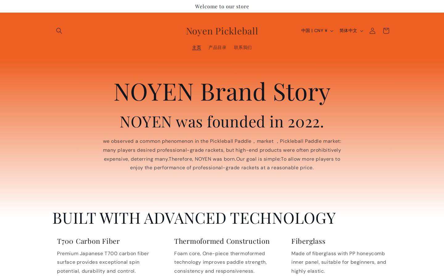 noyensports.com homepage screenshot
