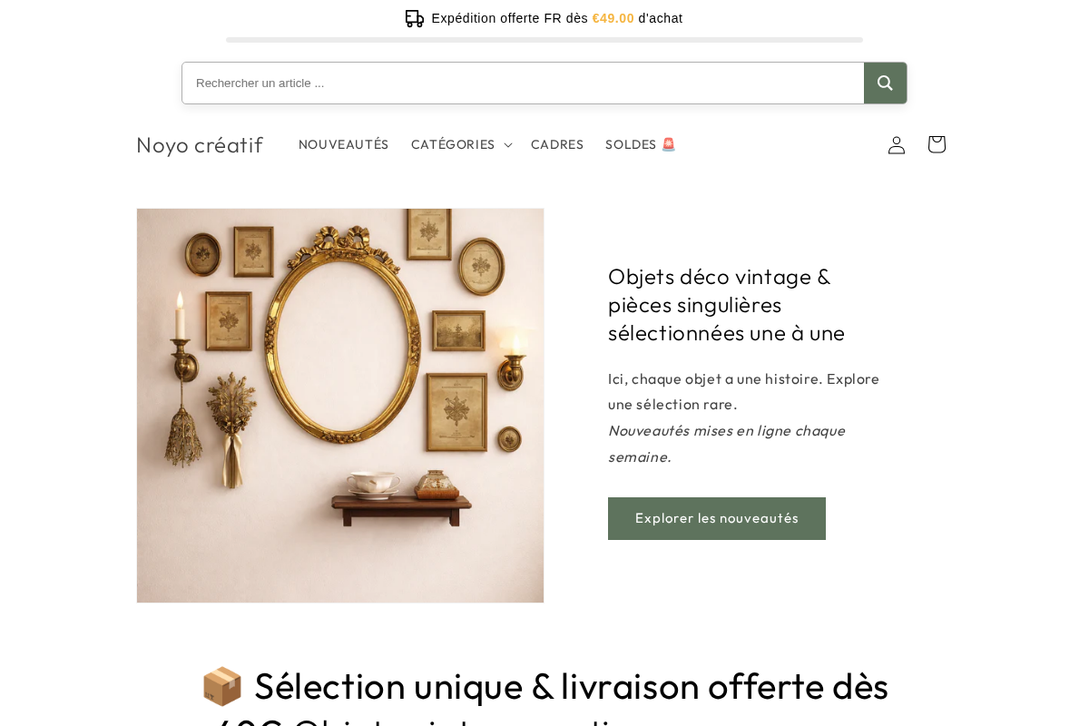 Noyo créatif homepage screenshot
