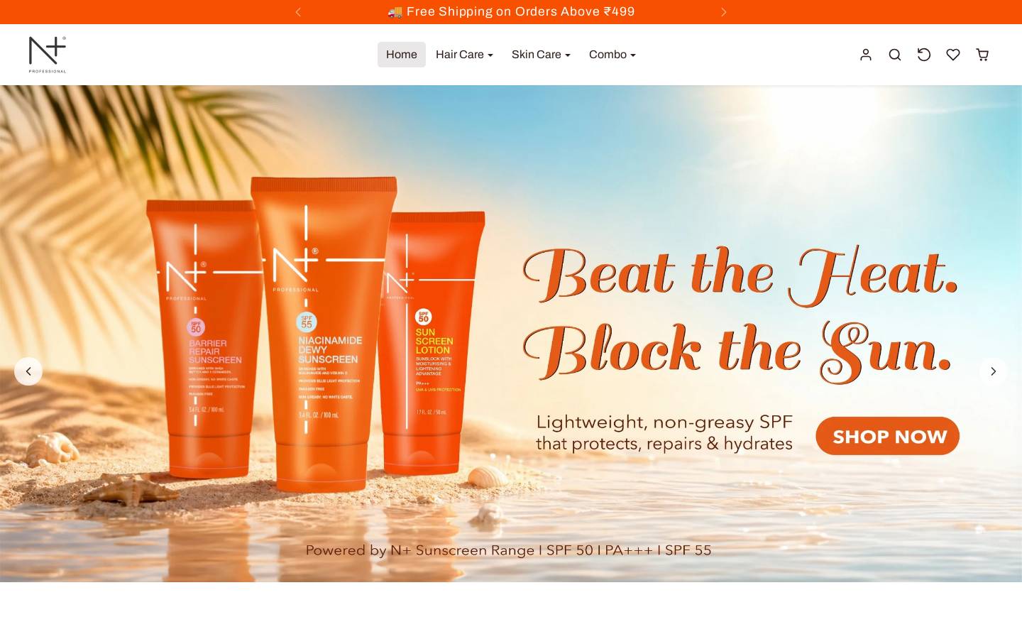 npluspro.com homepage screenshot