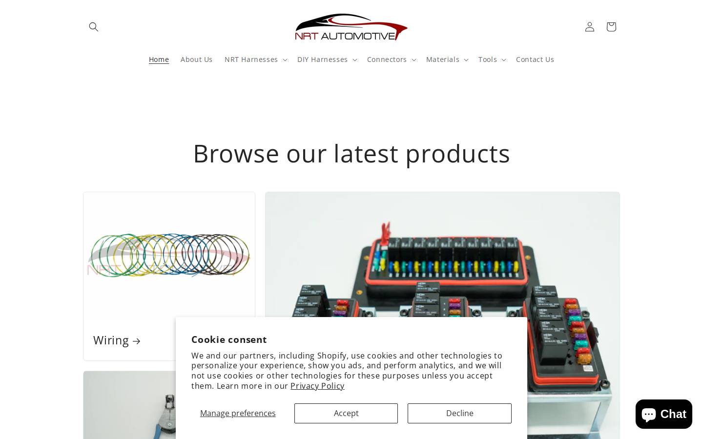 nrtautomotive.com.au homepage screenshot