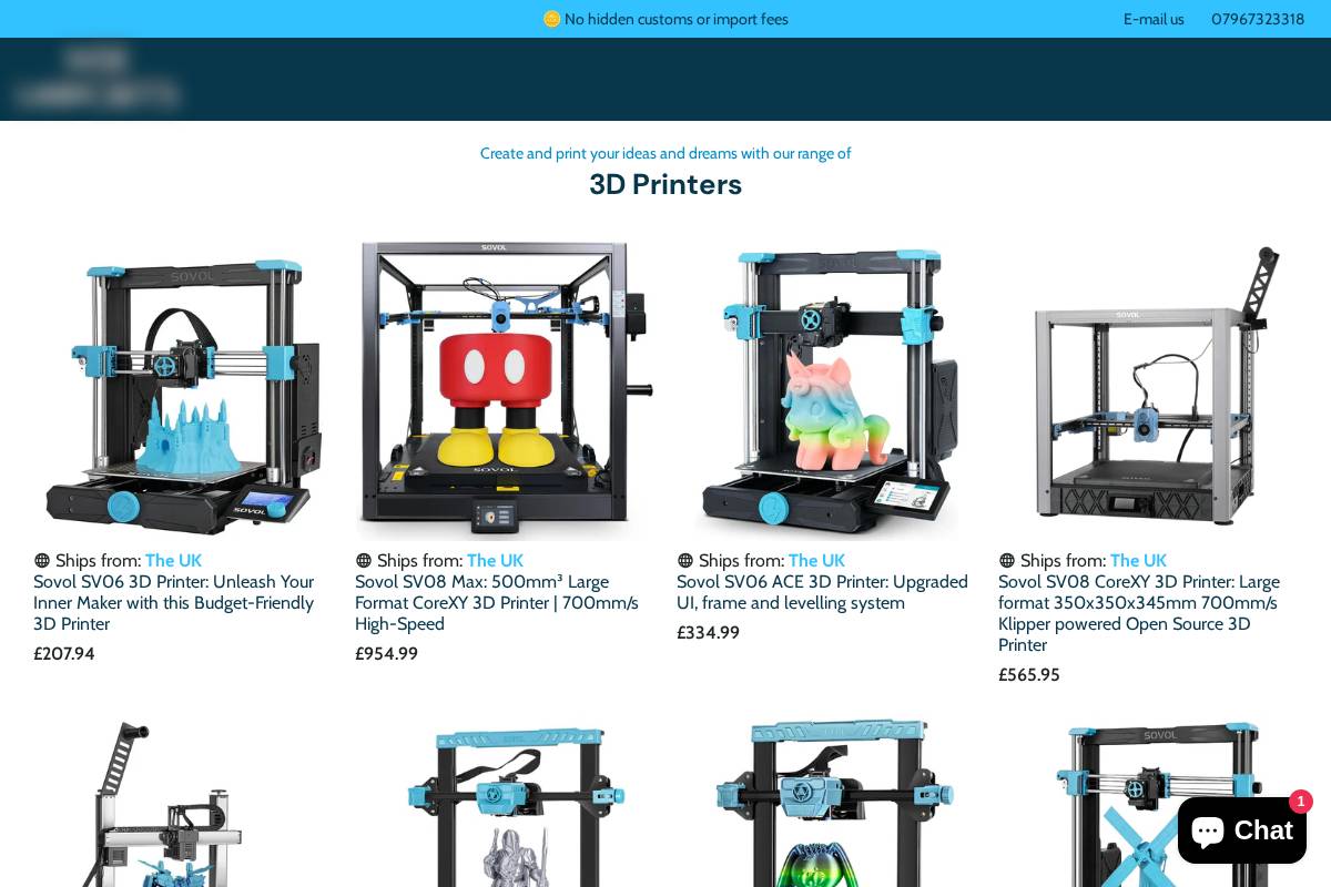 NSE Imports homepage screenshot
