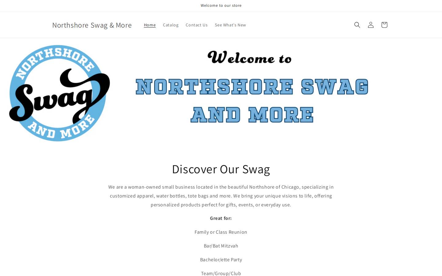 nsswag.com homepage screenshot