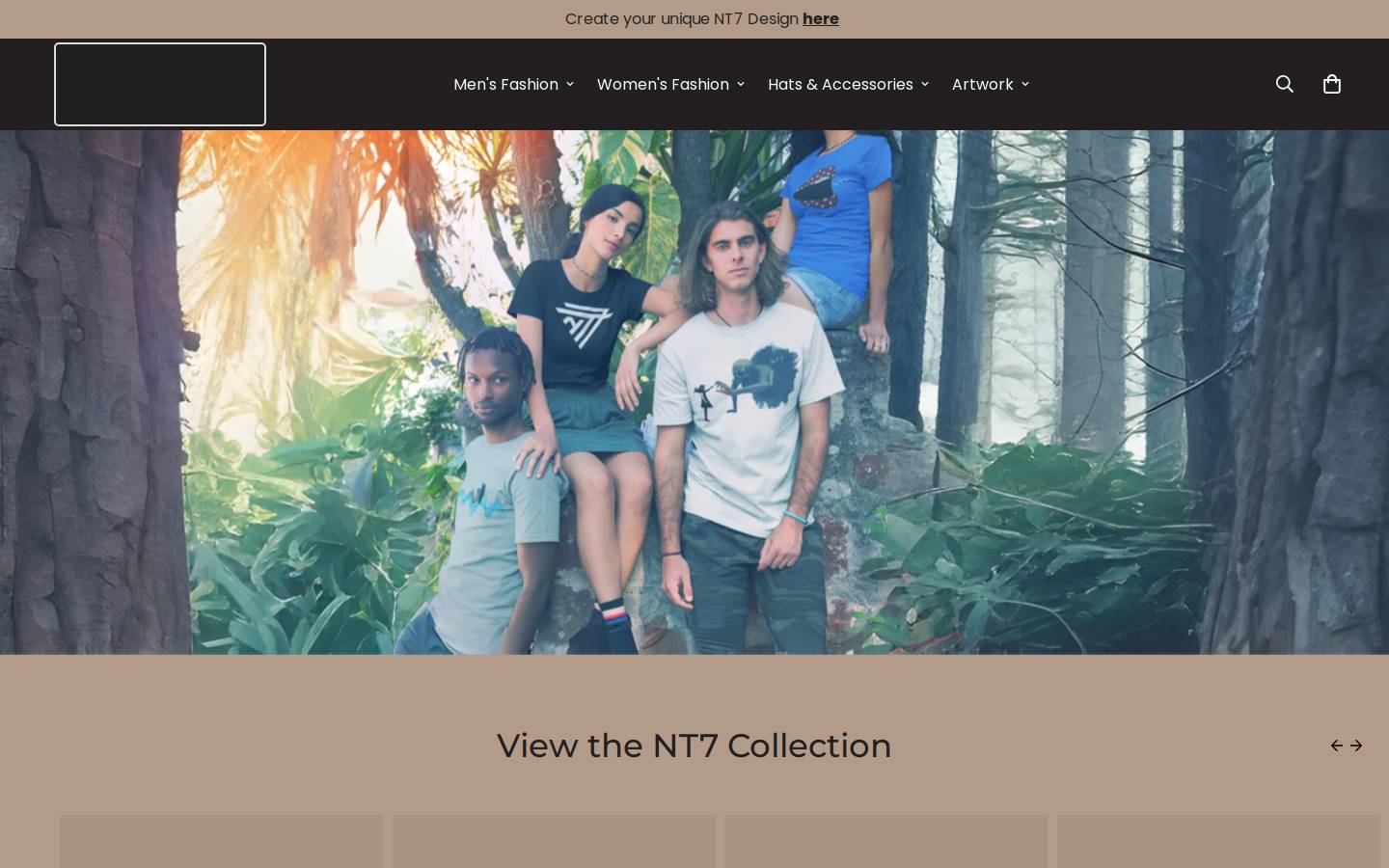 nt7.co homepage screenshot