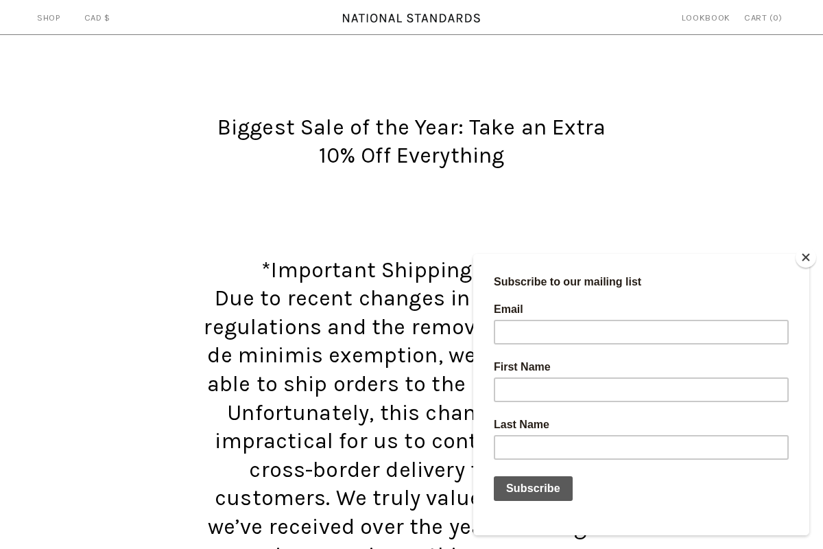 Ntlstandards homepage screenshot