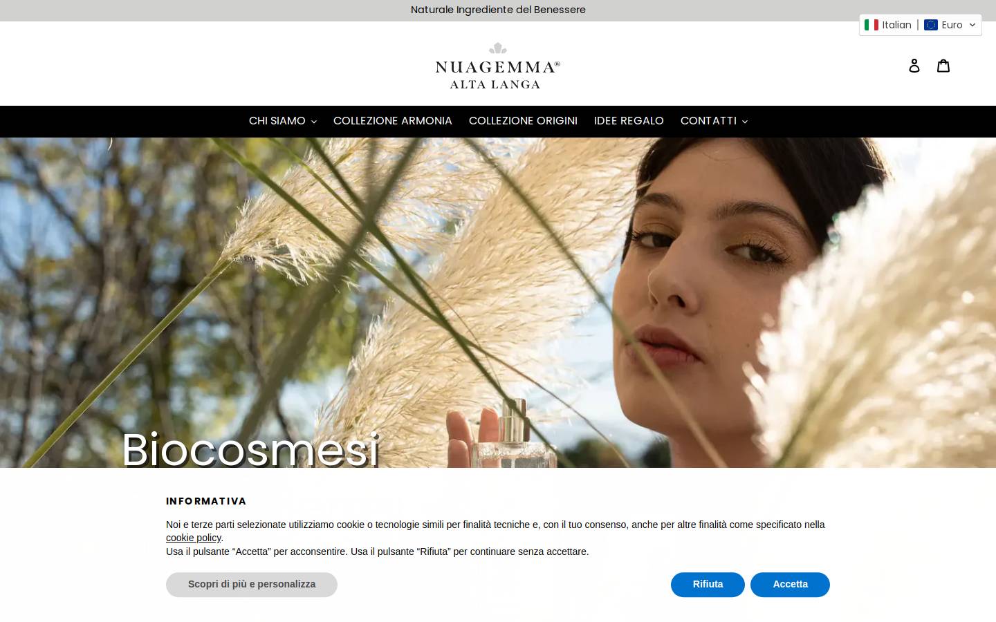 nuagemma.it homepage screenshot