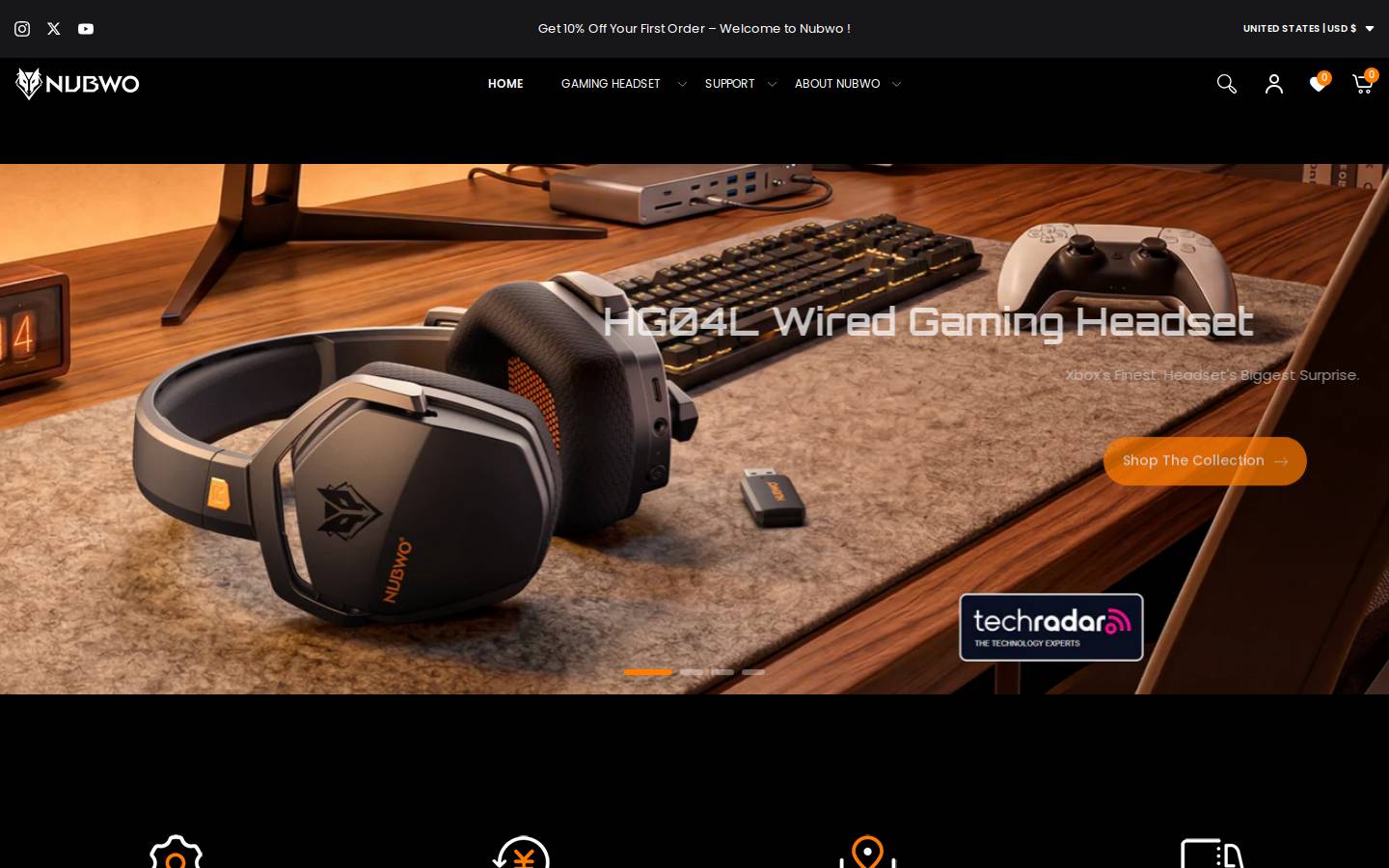 nubwotech.com homepage screenshot