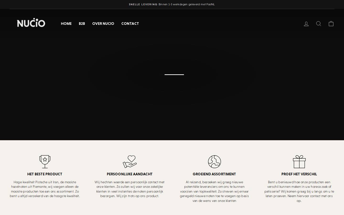 nucio.nl homepage screenshot