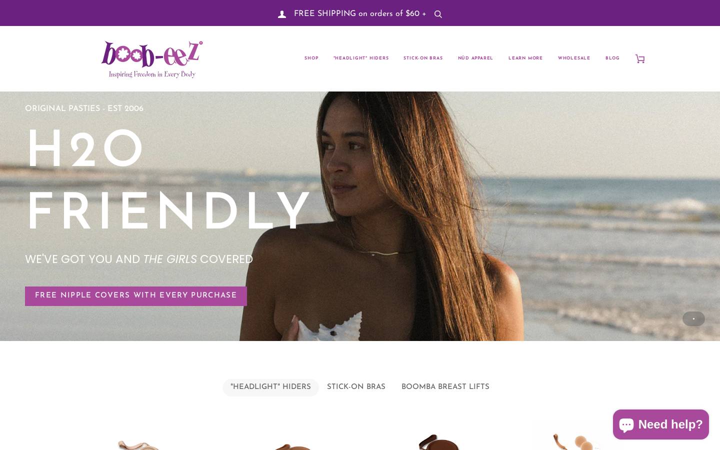 nudapparel.com homepage screenshot
