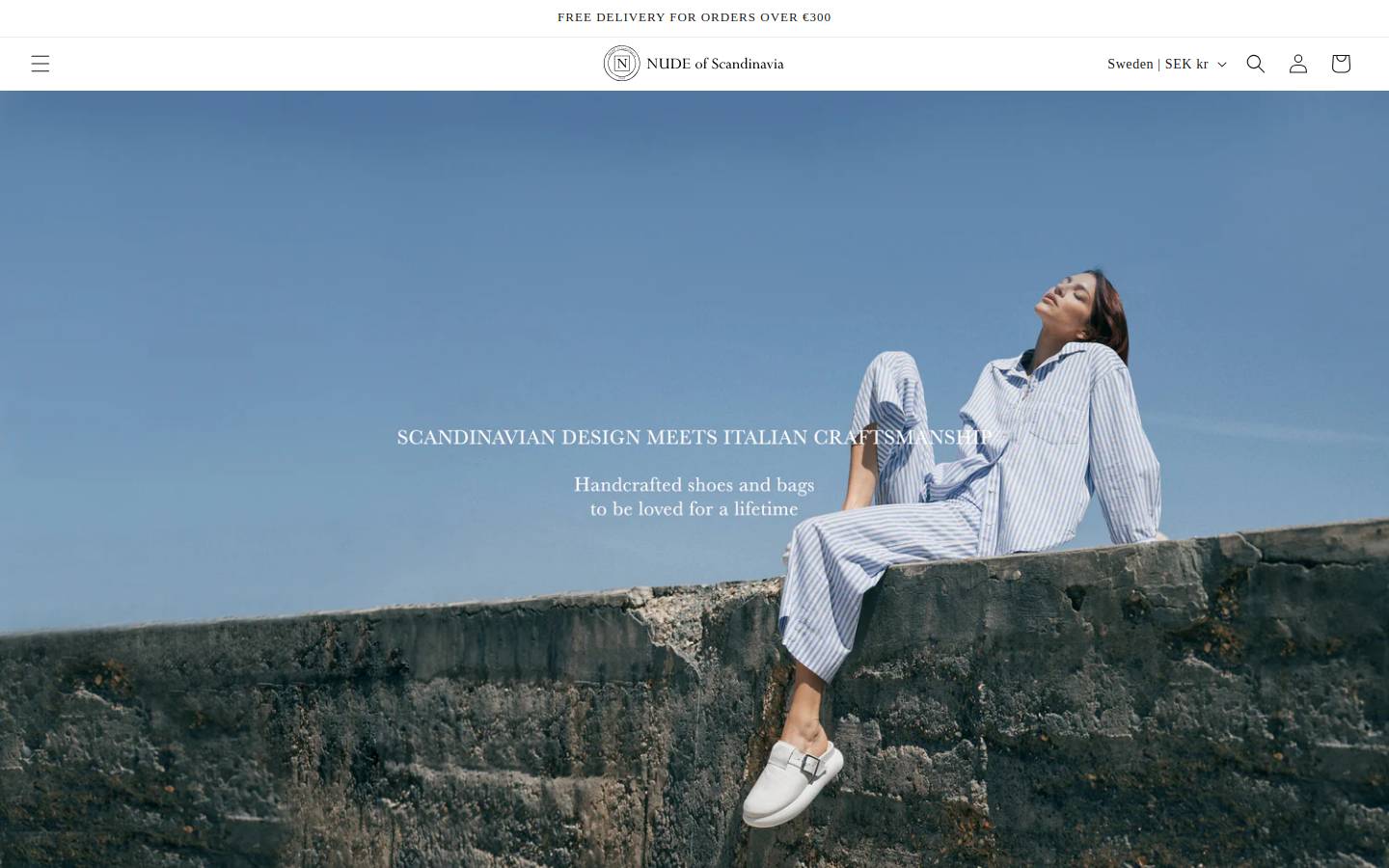 Nudeofscandinavia homepage screenshot