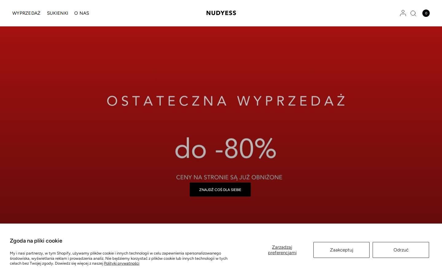 nudyess.com homepage screenshot