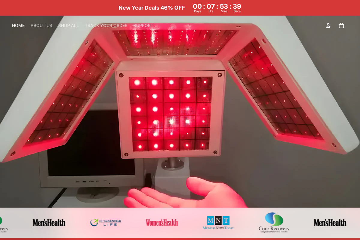 nueme homepage screenshot