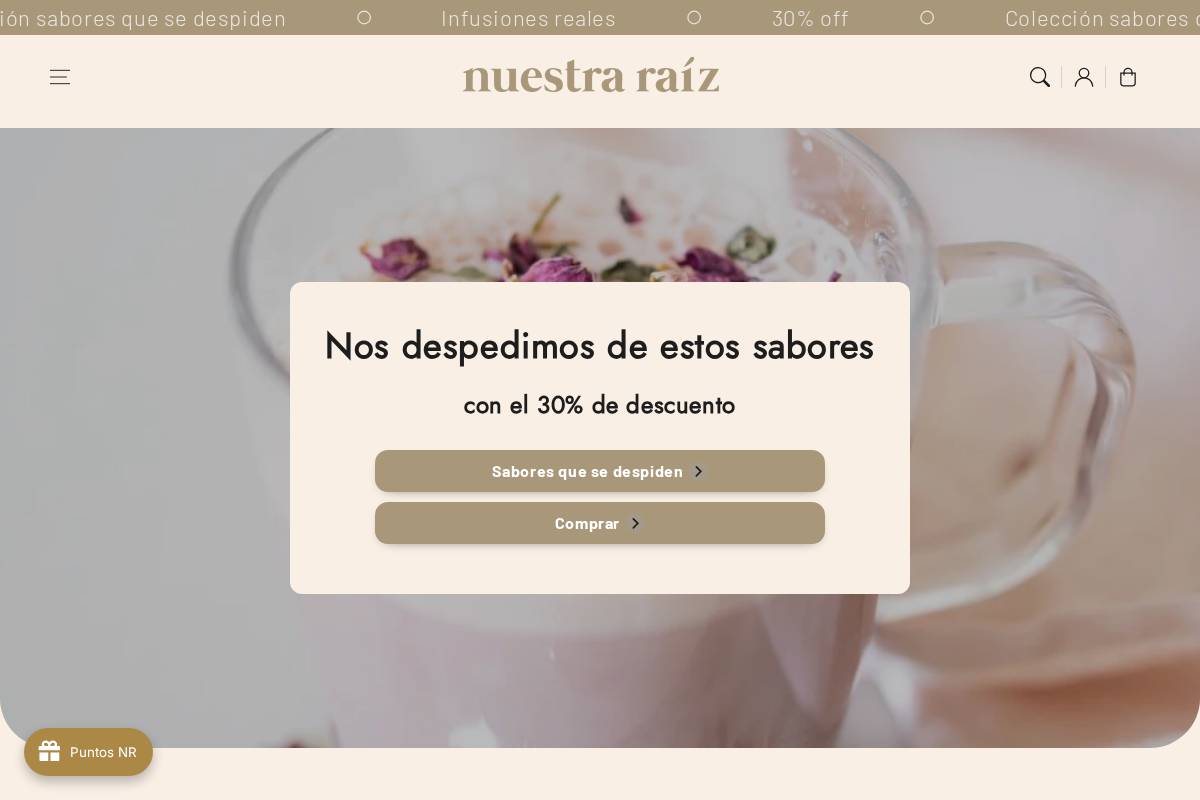 nuestraraizmexico.com homepage screenshot