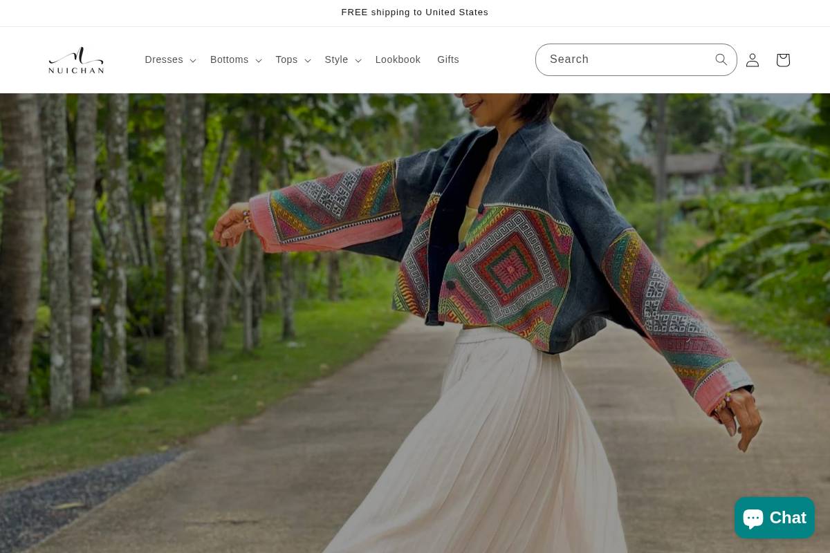 nuichan.com homepage screenshot