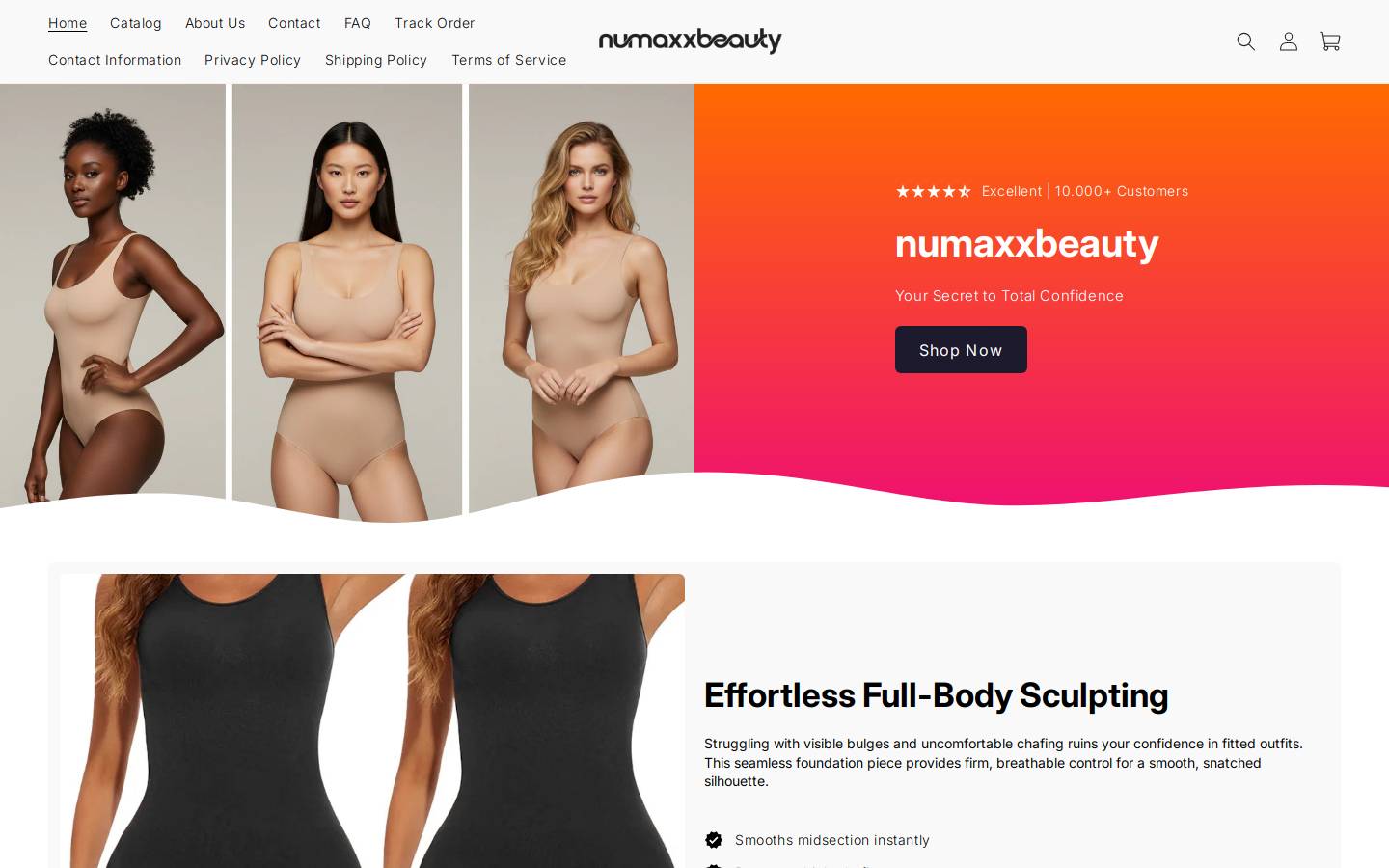 numaxxgear.com homepage screenshot