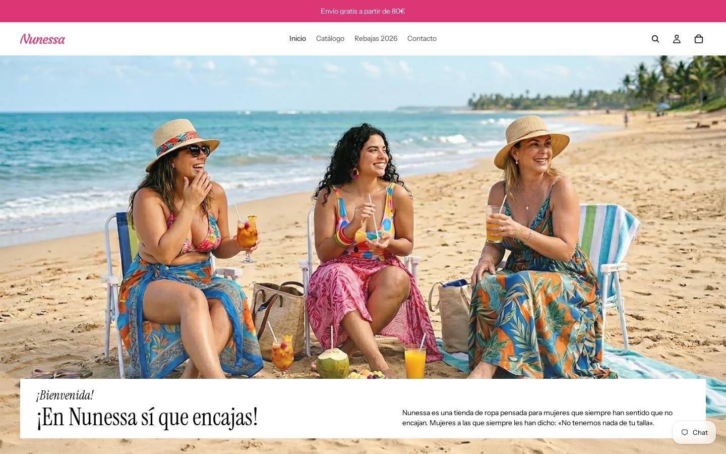 nunessa.com homepage screenshot