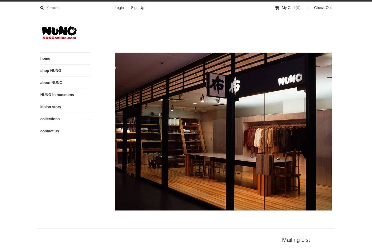 nunoonline.com homepage screenshot