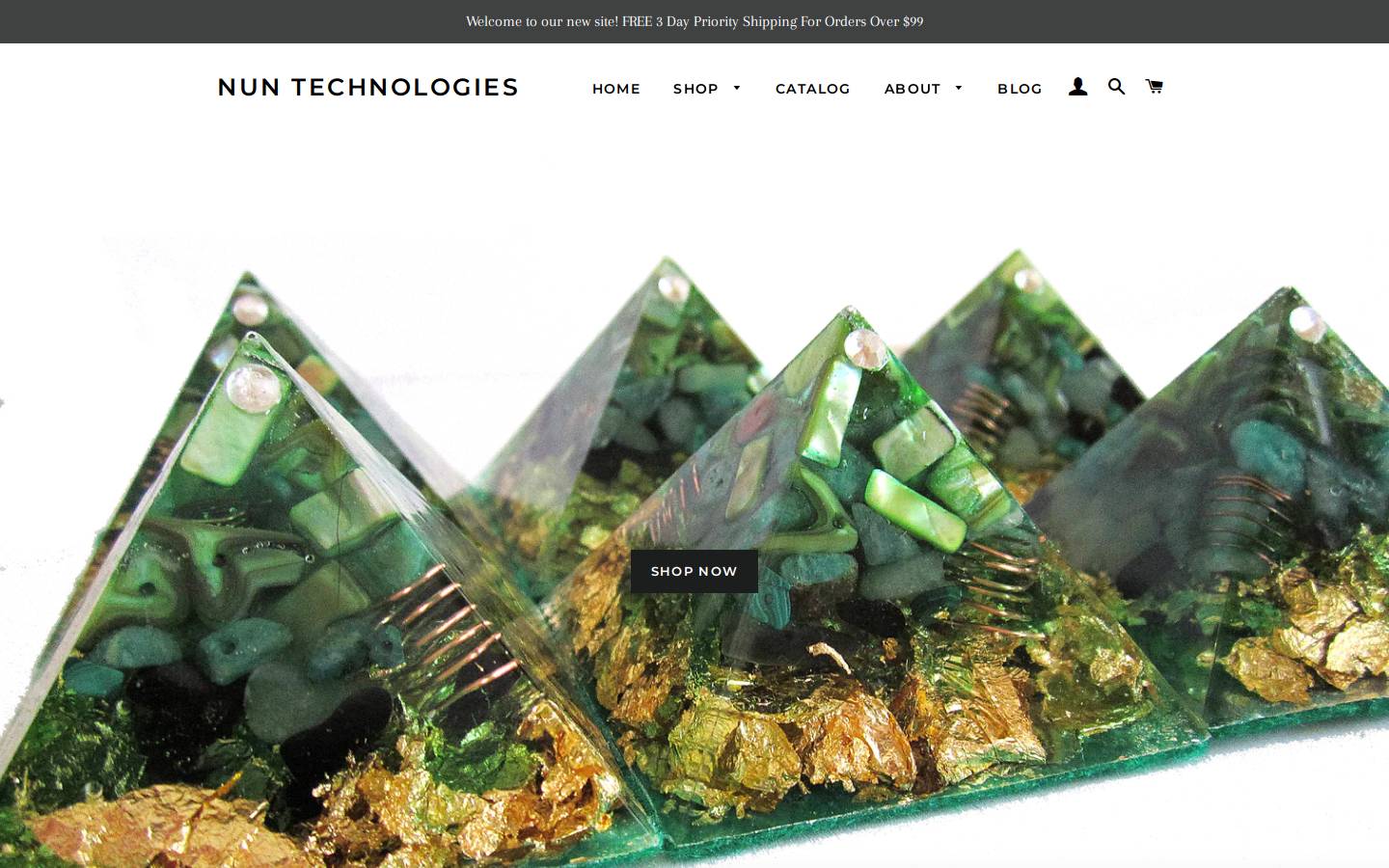 nuntech.com homepage screenshot