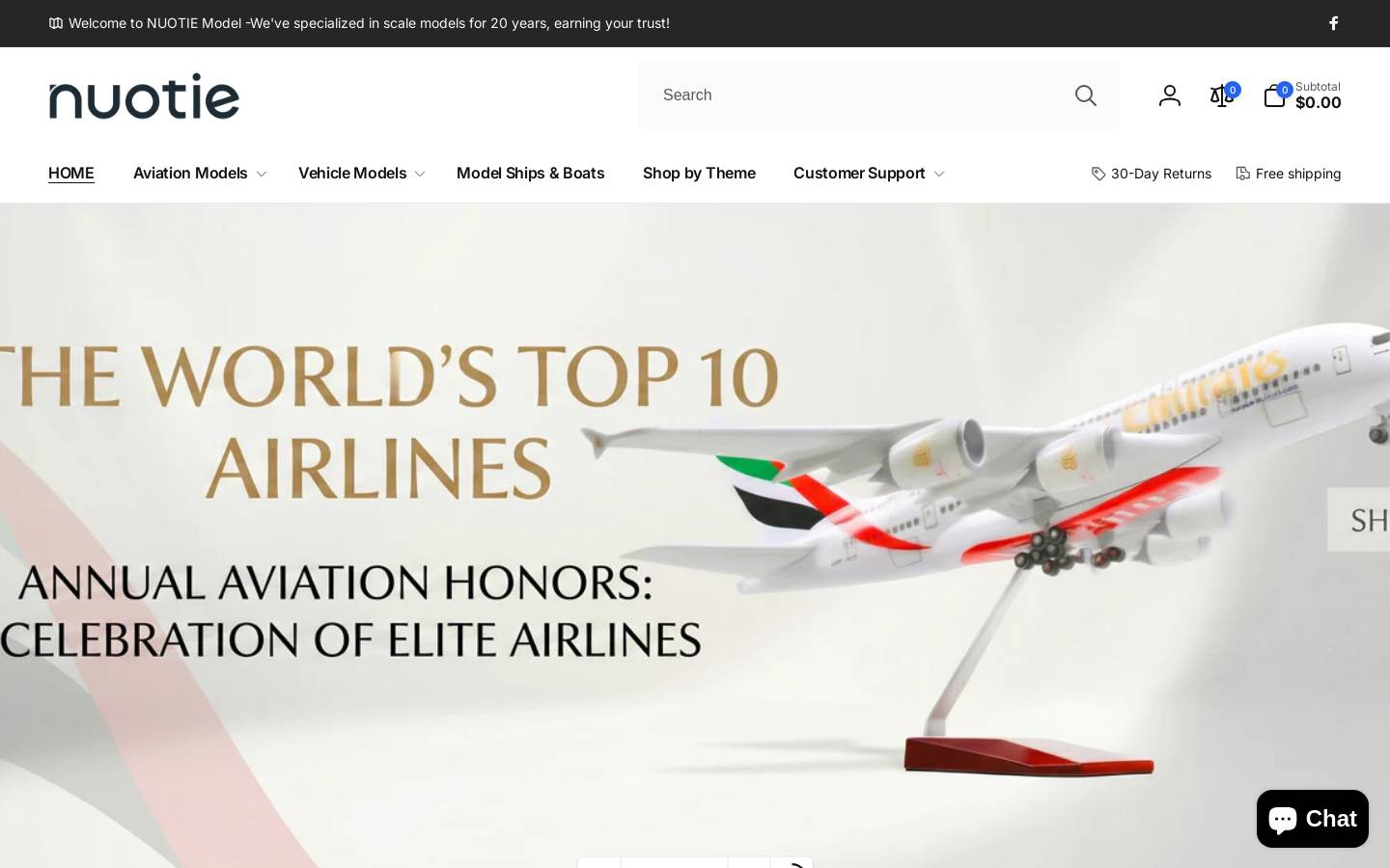 nuotie.com homepage screenshot