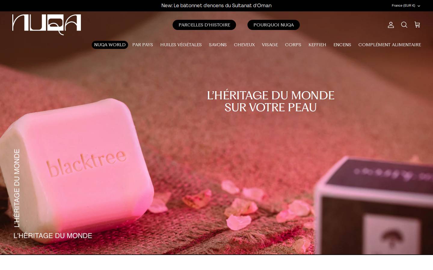 nuqa.co homepage screenshot