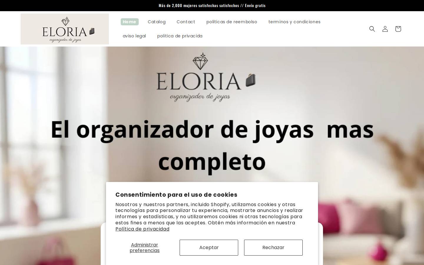 nures.store homepage screenshot