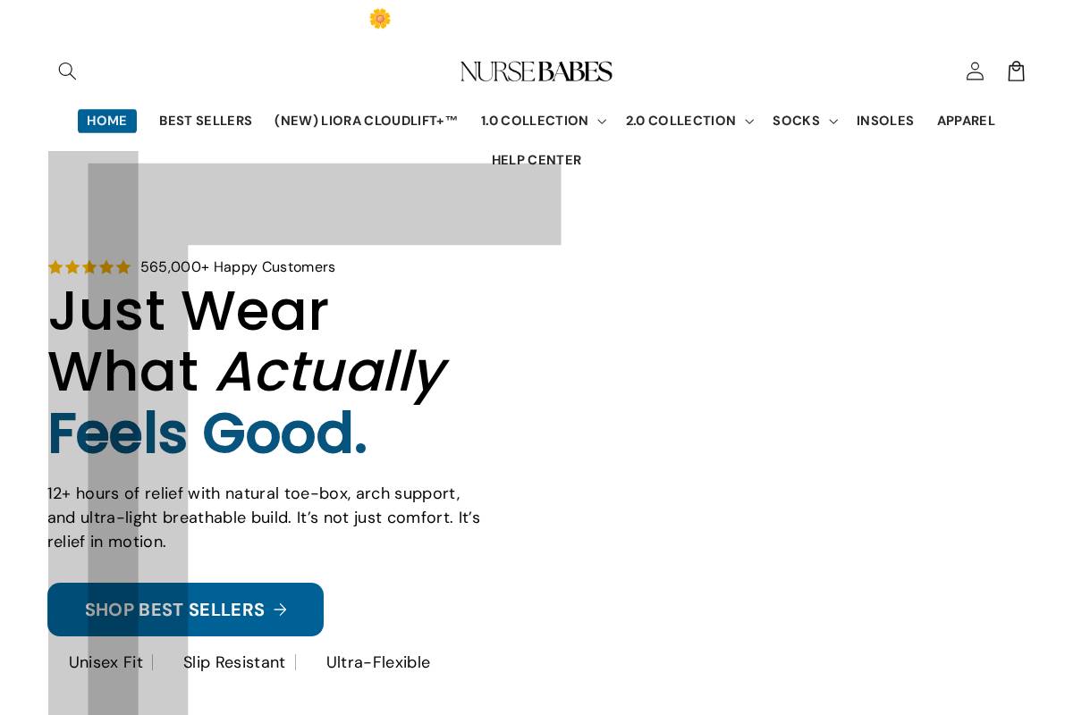 Nurse Babes homepage screenshot