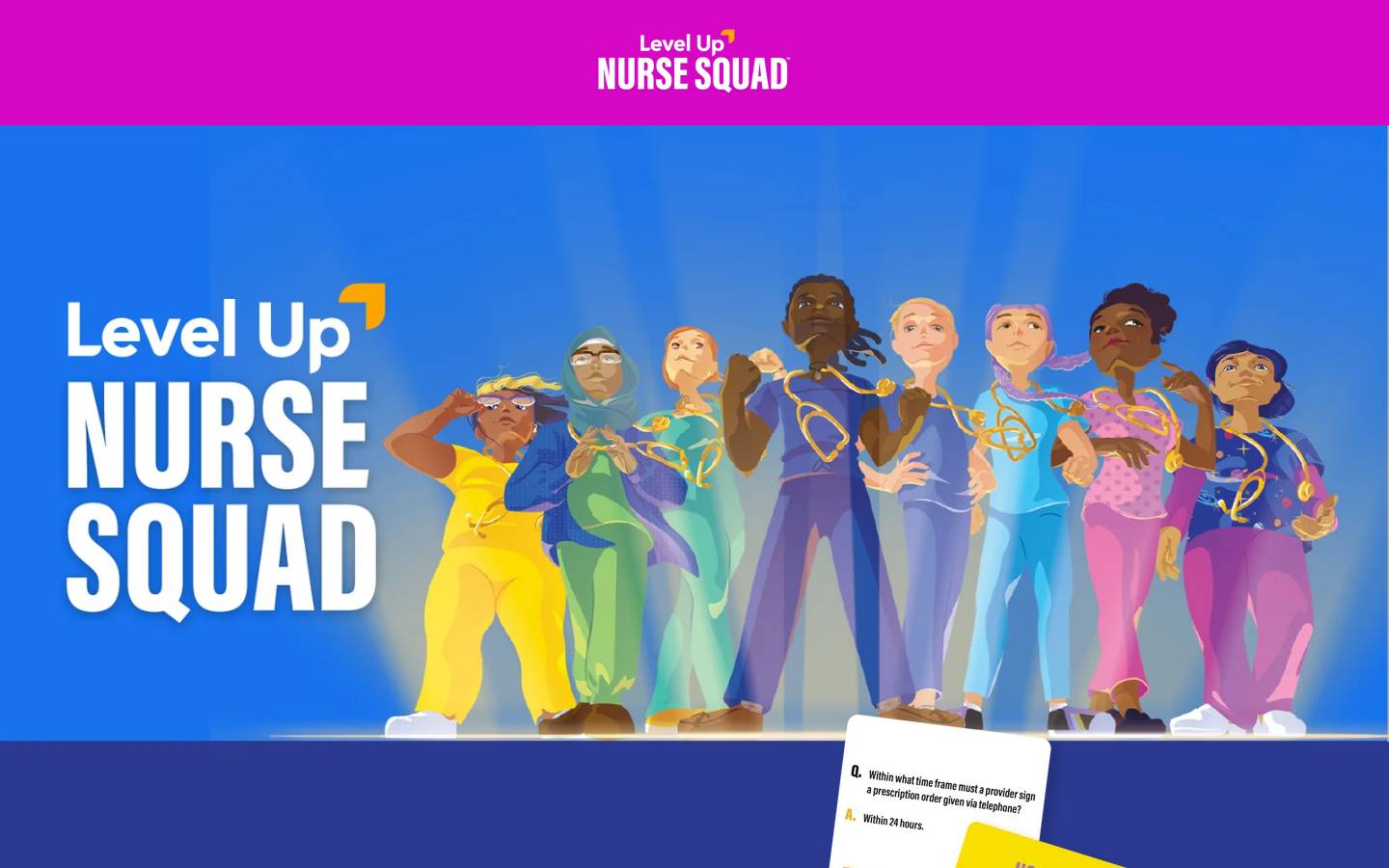 nursesquad.com homepage screenshot
