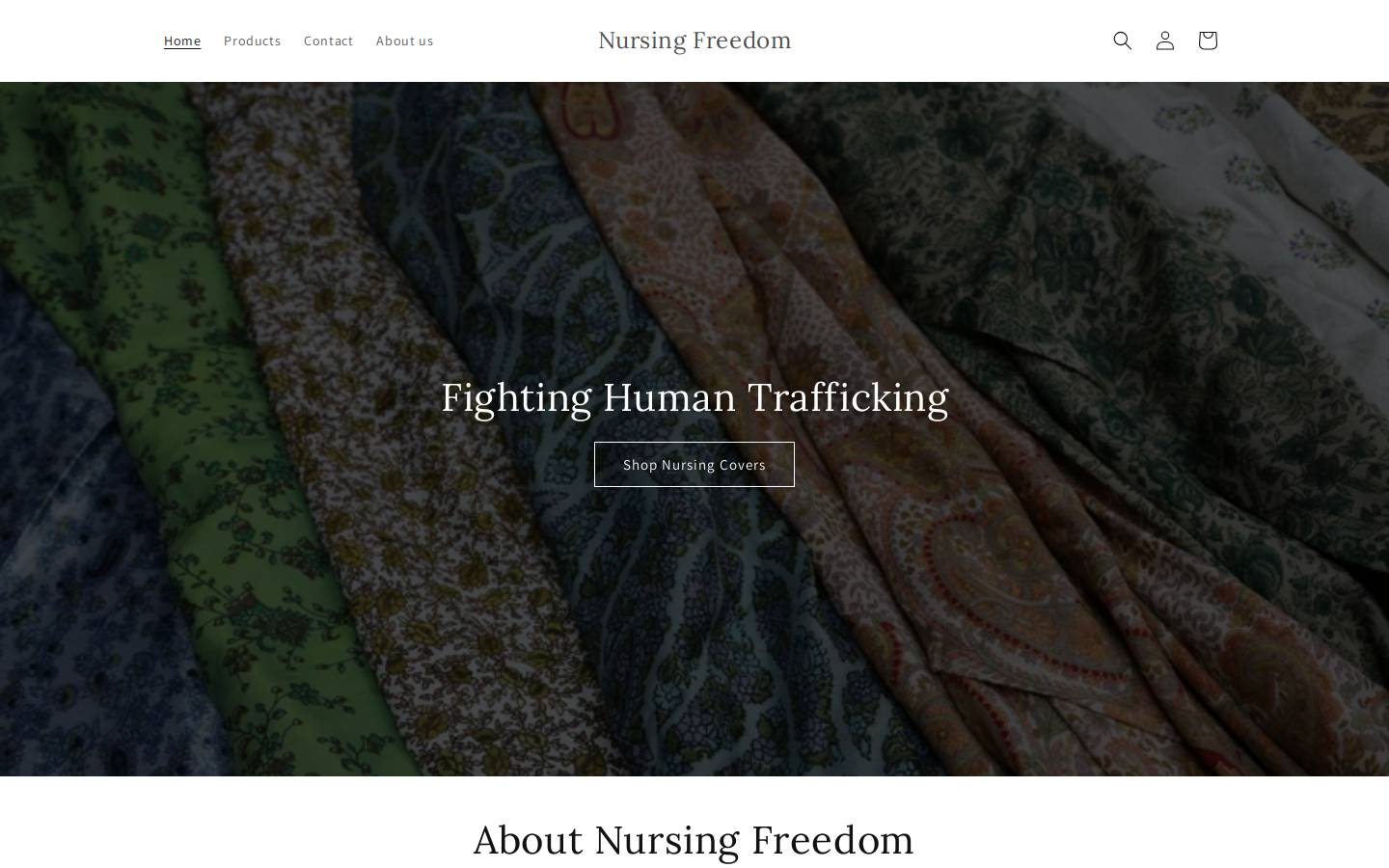 nursingfreedom.net homepage screenshot