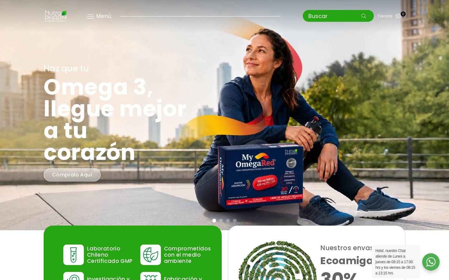 nutrapharm.com homepage screenshot