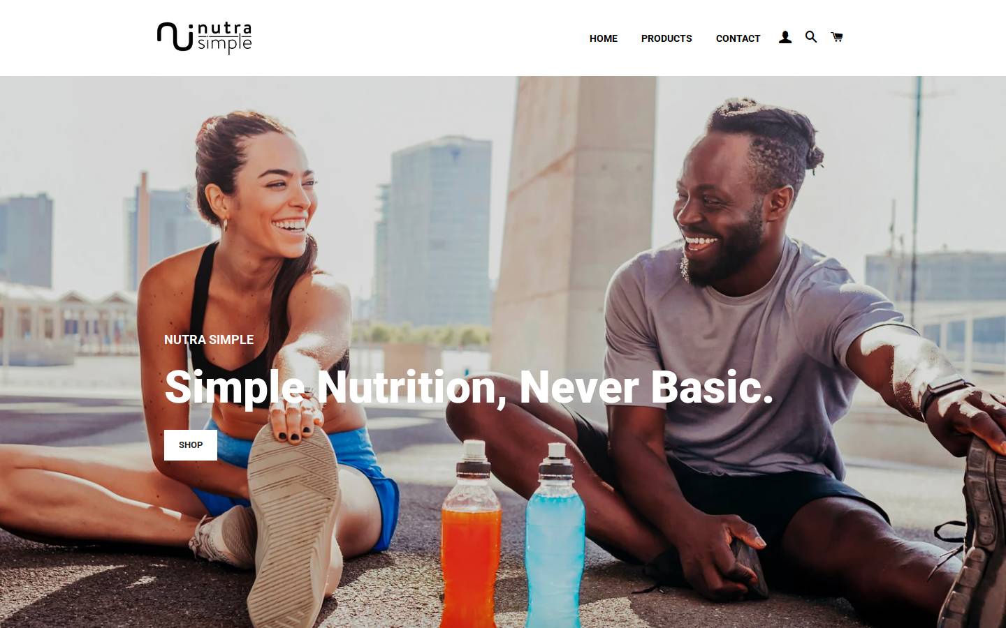 nutrasimpleco.com homepage screenshot