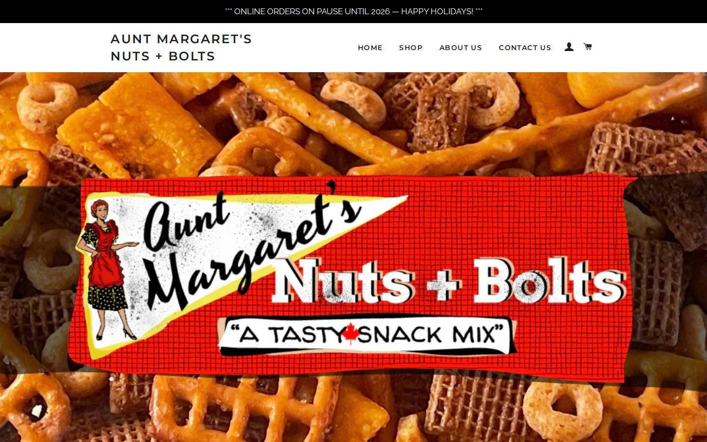 nutsbolts.ca homepage screenshot
