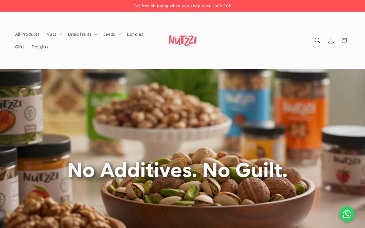 nutzzi-eg.com homepage screenshot