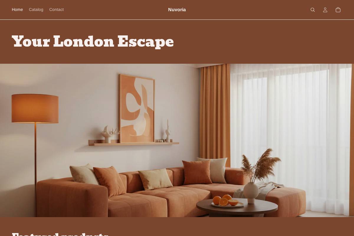 nuvoriaco.com homepage screenshot