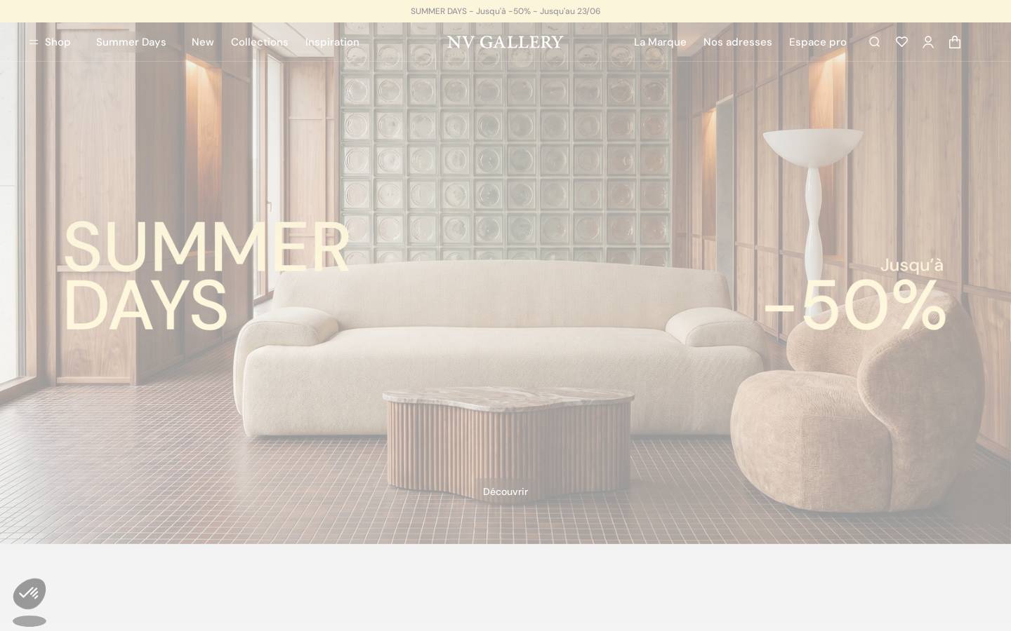 nv-gallery.com homepage screenshot