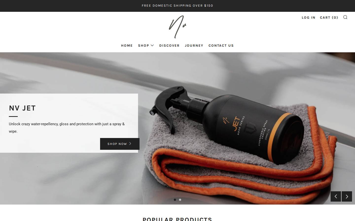 nvcarcare.com.au homepage screenshot