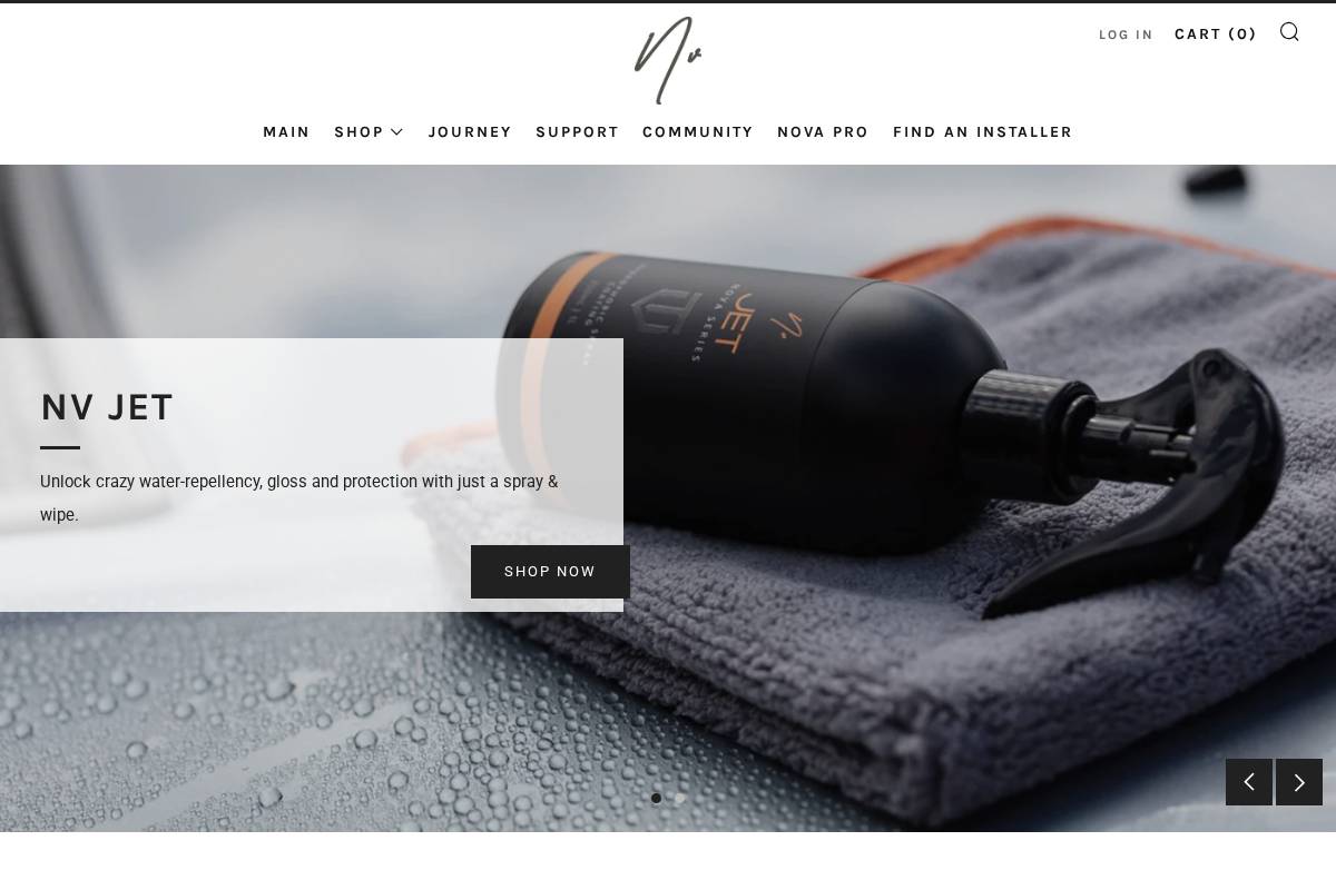 nvcarcareusa.com homepage screenshot