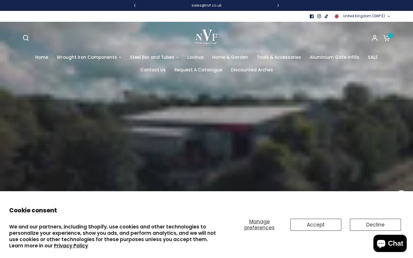 NVF homepage screenshot
